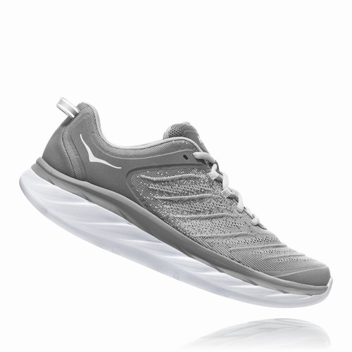 Hoka One One AKASA Lifestyle Shoes For Men India Grey IN-2149